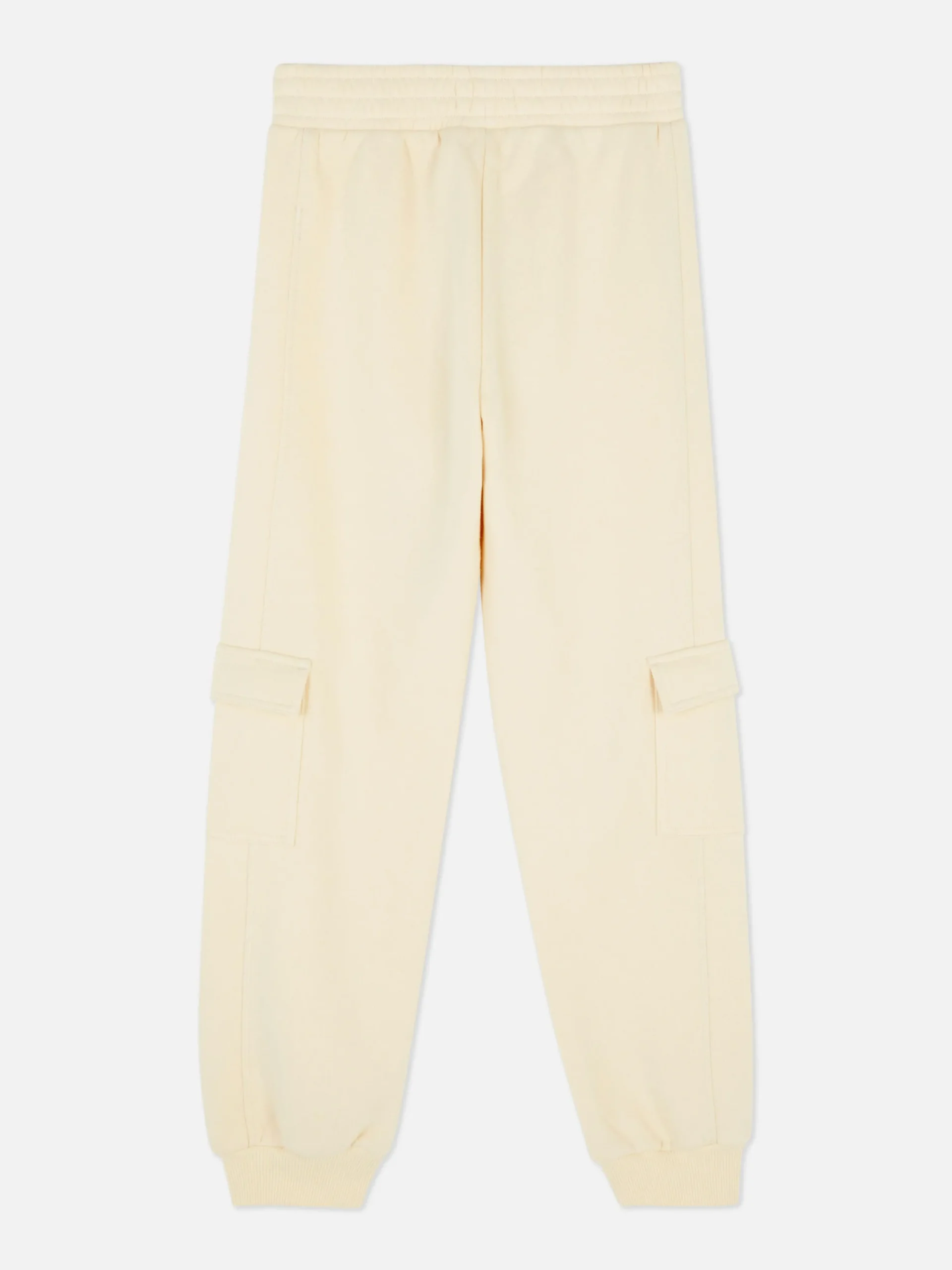 Jogginghosen|Primark „San Diego“ Cargo-Jogginghose Mit Bündchen Ecrufarben