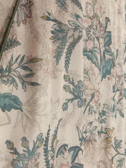 Schlafanzughosen|Primark Satin-Schlafanzughose Mit Blumenmuster Khakifarben