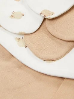 Mützen Und Handschuhe|Primark Schafsmütze Und Fäustlinge Im Set, 2er-Pack Taupefarben