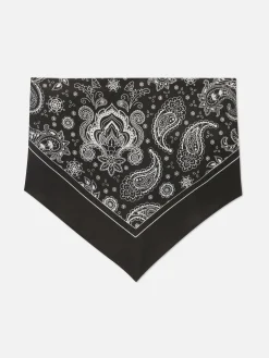 Mützen, Handschuhe Und Schals|Primark Schal Mit Paisley-Print Schwarz