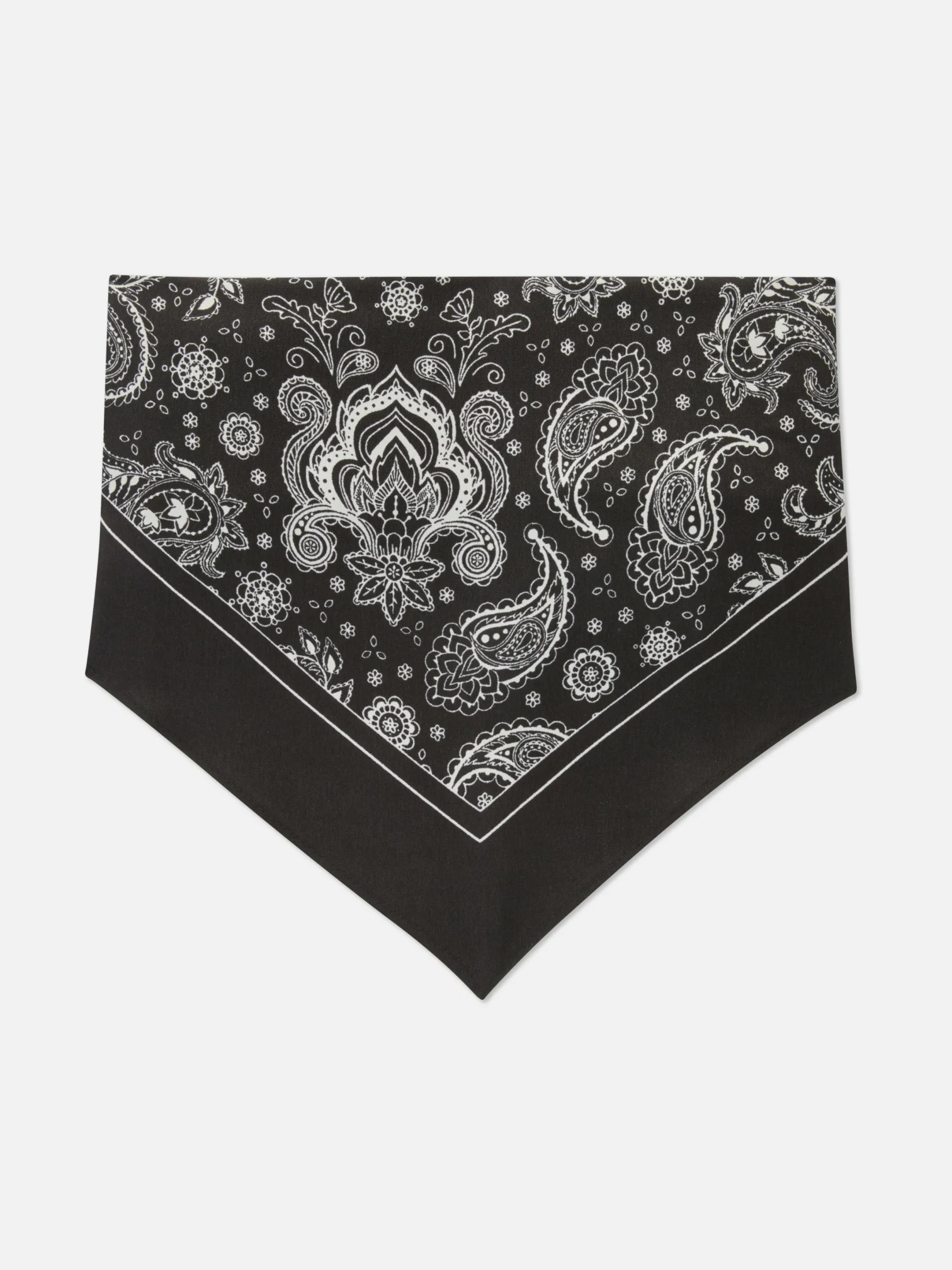 Mützen, Handschuhe Und Schals|Primark Schal Mit Paisley-Print Schwarz