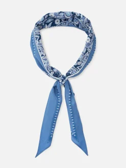 Mützen, Handschuhe Und Schals|Primark Schal Mit Paisley-Print Blau