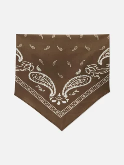 Mützen, Handschuhe Und Schals|Primark Schal Mit Paisley-Print Braun