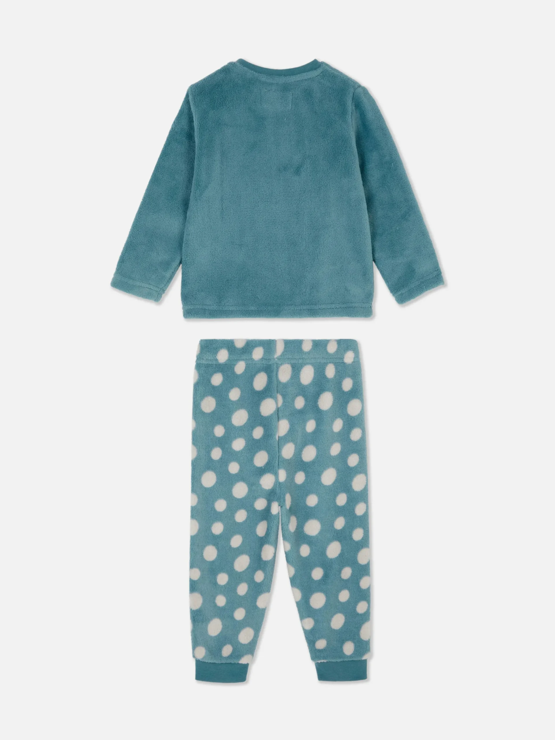 Schlafanzüge Und Nachtwäsche|Primark Schlafanzug Aus Fleece Mit Bären-Print Blaugrün