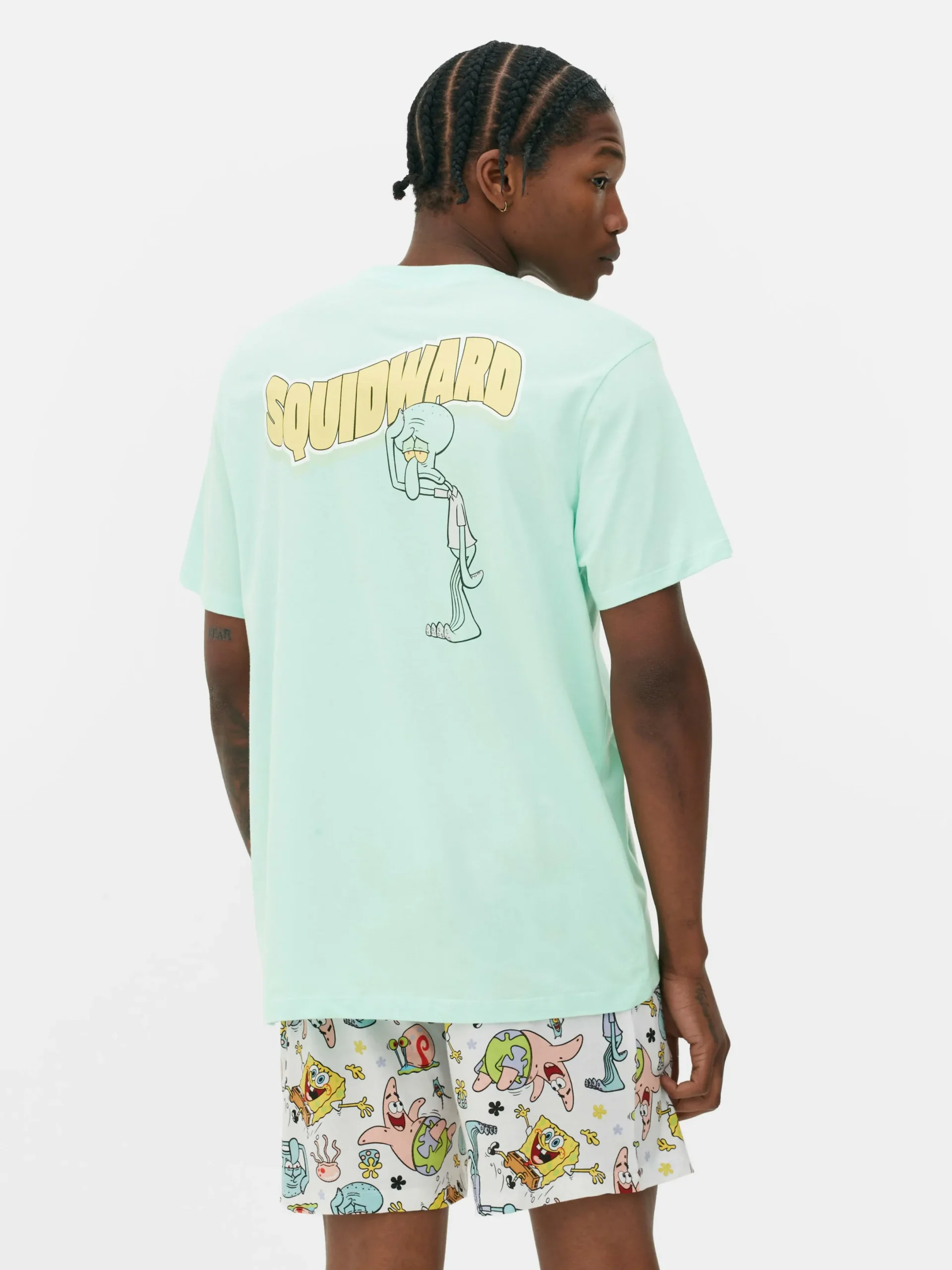 Schlafanzüge|Primark Schlafanzug Mit T-Shirt Und Shorts Für Herren Blau