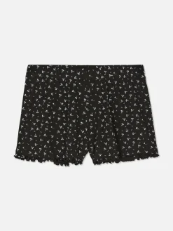Schlafanzughosen|Primark Schlafanzugshorts Aus Jersey Schwarz