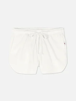 Schlafanzughosen|Primark Schlafanzugshorts Mit Mikrowaffelstruktur Weiß