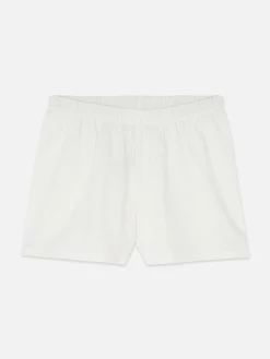 Schlafanzughosen|Primark Schlafanzugshorts Mit Muster Weiß