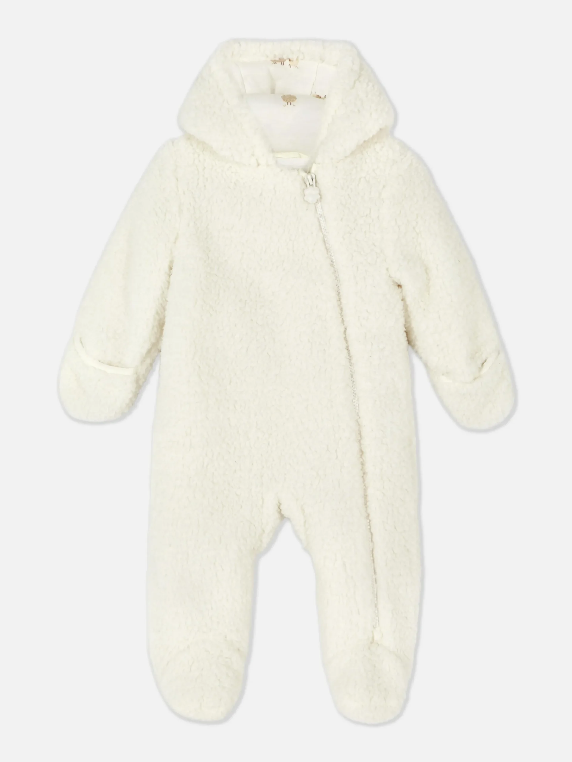 Babygirls Und Strampler|Primark Schlafsack Aus Borg Elfenbeinfarben