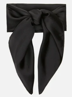 Mützen, Handschuhe Und Schals|Primark Schlichtes Halstuch Aus Satin Schwarz