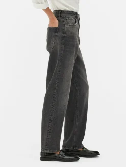 Denim|Jeans|Primark Schmal Geschnittene Jeans Mit Geradem Bein Dunkelgrau