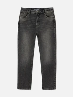 Denim|Jeans|Primark Schmal Geschnittene Jeans Mit Geradem Bein Dunkelgrau