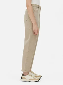Denim|Jeans|Primark Schmal Geschnittene Jeans Mit Geradem Bein Sandfarben