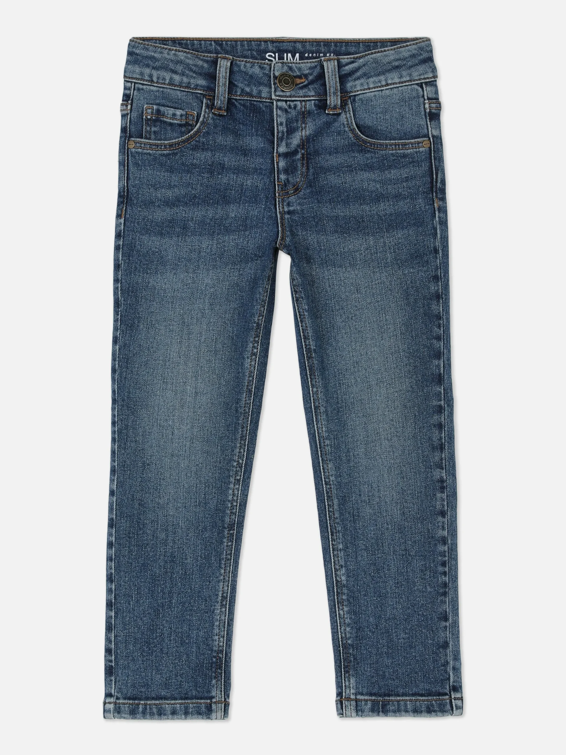 Jeans|Primark Schmale Denim-Jeans (kleine Jungen) Mittelblau