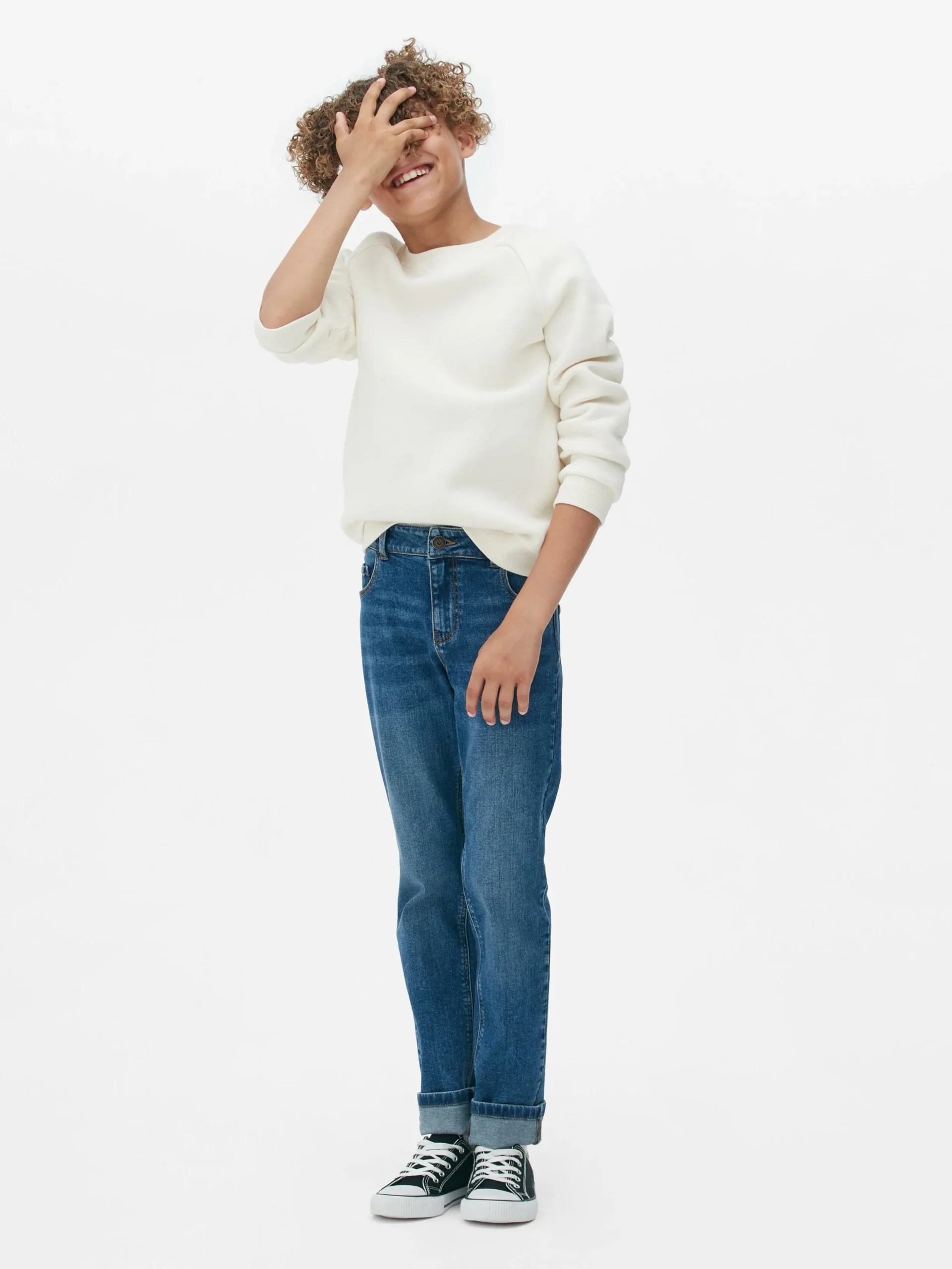 Jeans|Primark Schmale Denim-Jeans (Teeny Boys) Mittelblau