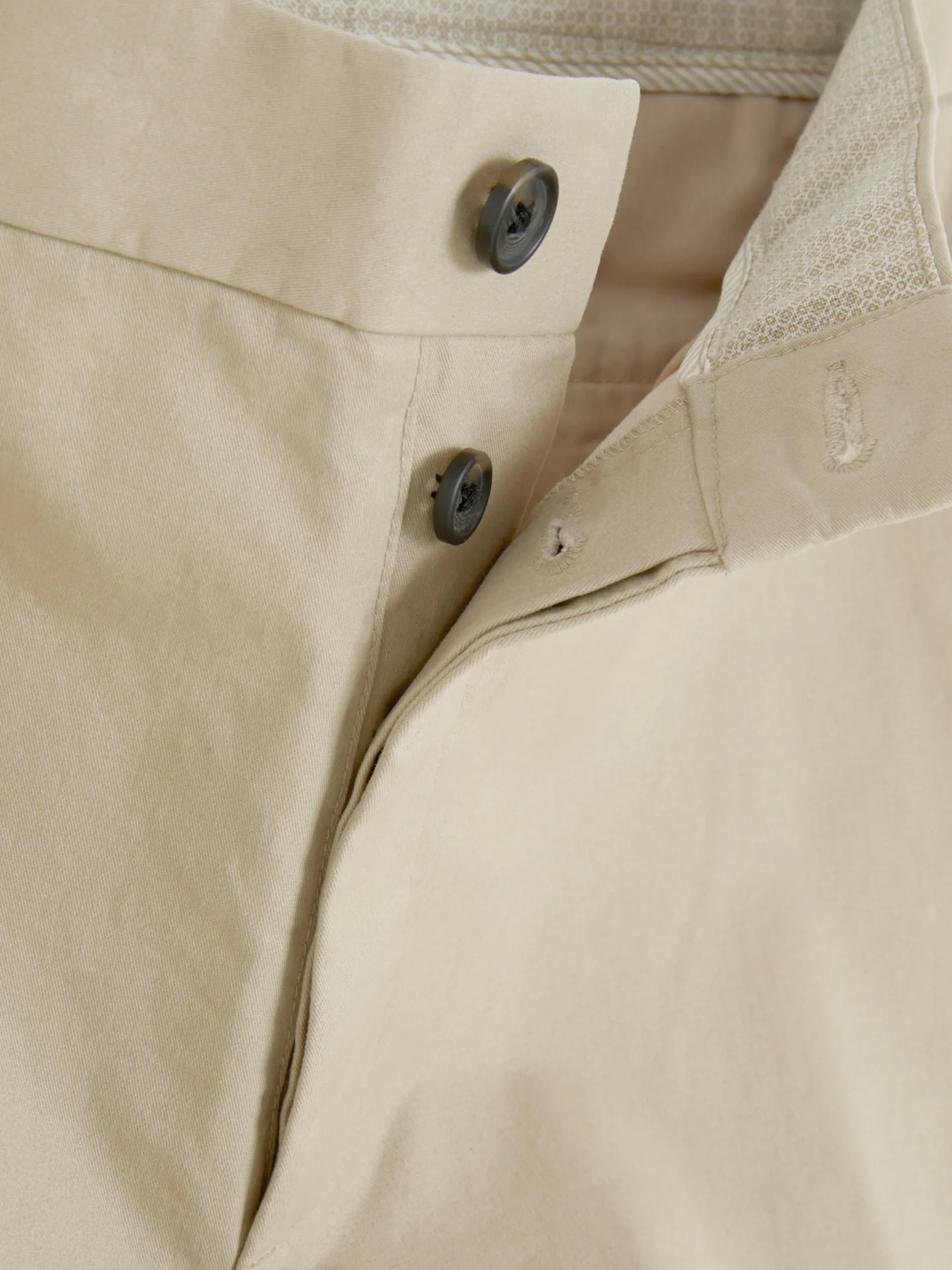 Hosen|Primark Schmale Stretch-Chinohose Steinfarben