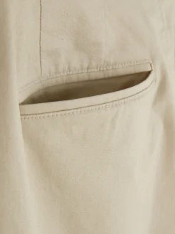 Hosen|Primark Schmale Stretch-Chinohose Steinfarben