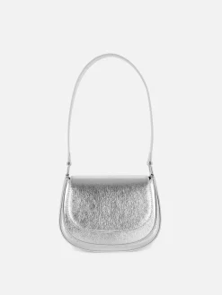 Taschen Und Portemonnaies|Primark Schultertasche Mit Überschlag Silber