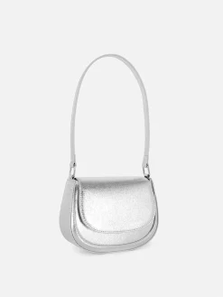 Taschen Und Portemonnaies|Primark Schultertasche Mit Überschlag Silber
