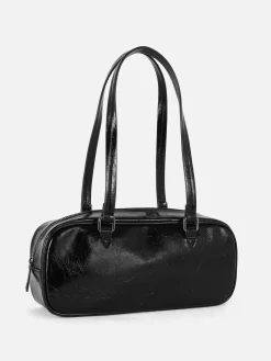 Taschen Und Portemonnaies|Primark Schultertasche Mit Falten Schwarz