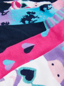 Socken Und Strumpfhosen|Primark Söckchen Mit Einhornmotiv, 5er-Pack Rosa