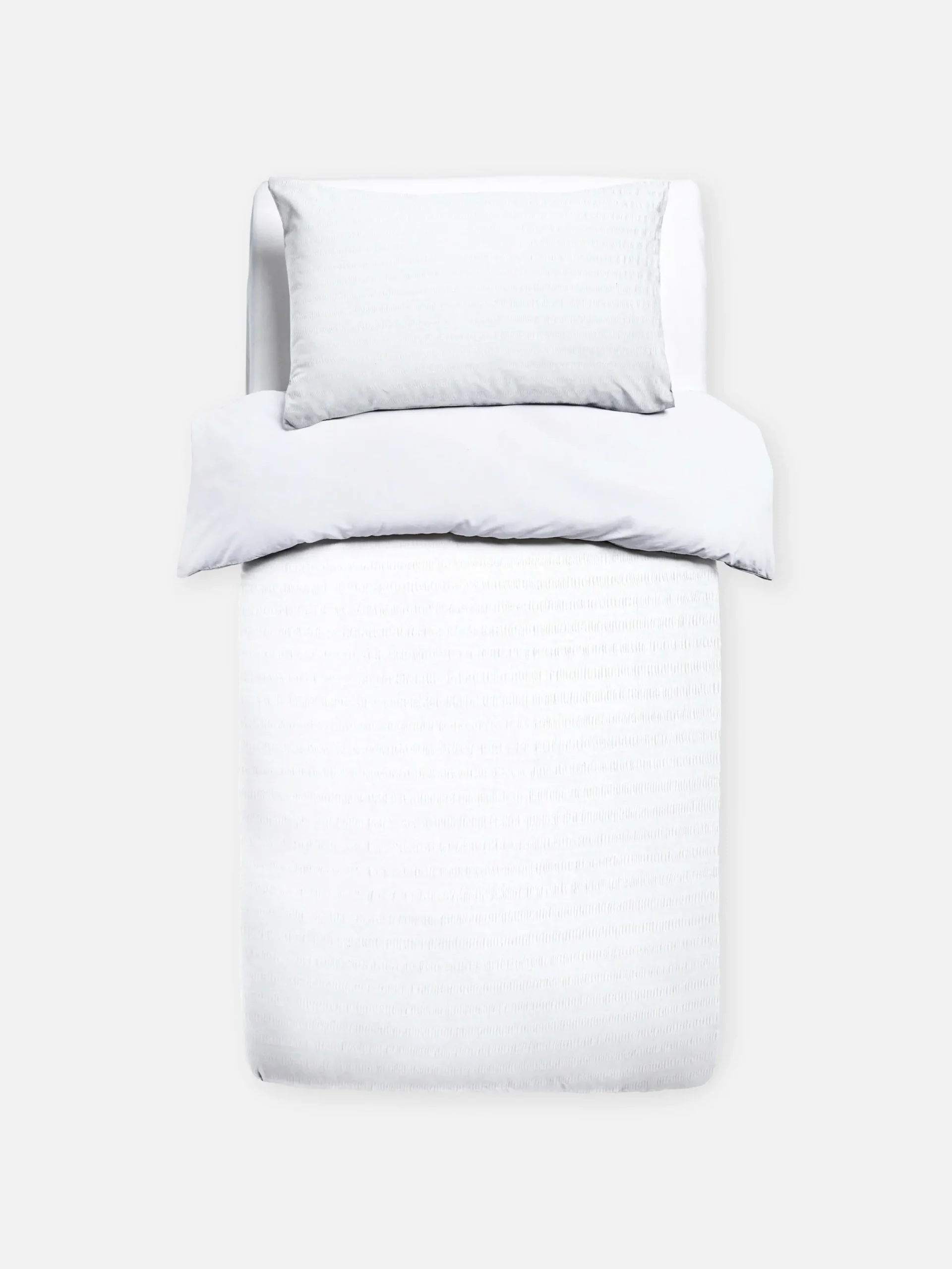 Bettwäsche Und Sets|Primark Seersucker-Bettwäsche, Einzelbett Weiß