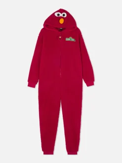 Snuddies Und Einteiler|Primark „Sesamstraße“ Einteiler Für Damen Rot