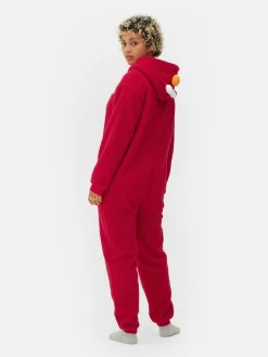 Snuddies Und Einteiler|Primark „Sesamstraße“ Einteiler Für Damen Rot