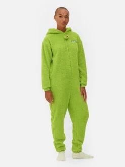 Snuddies Und Einteiler|Primark „Sesamstraße“ Einteiler Für Damen Grün