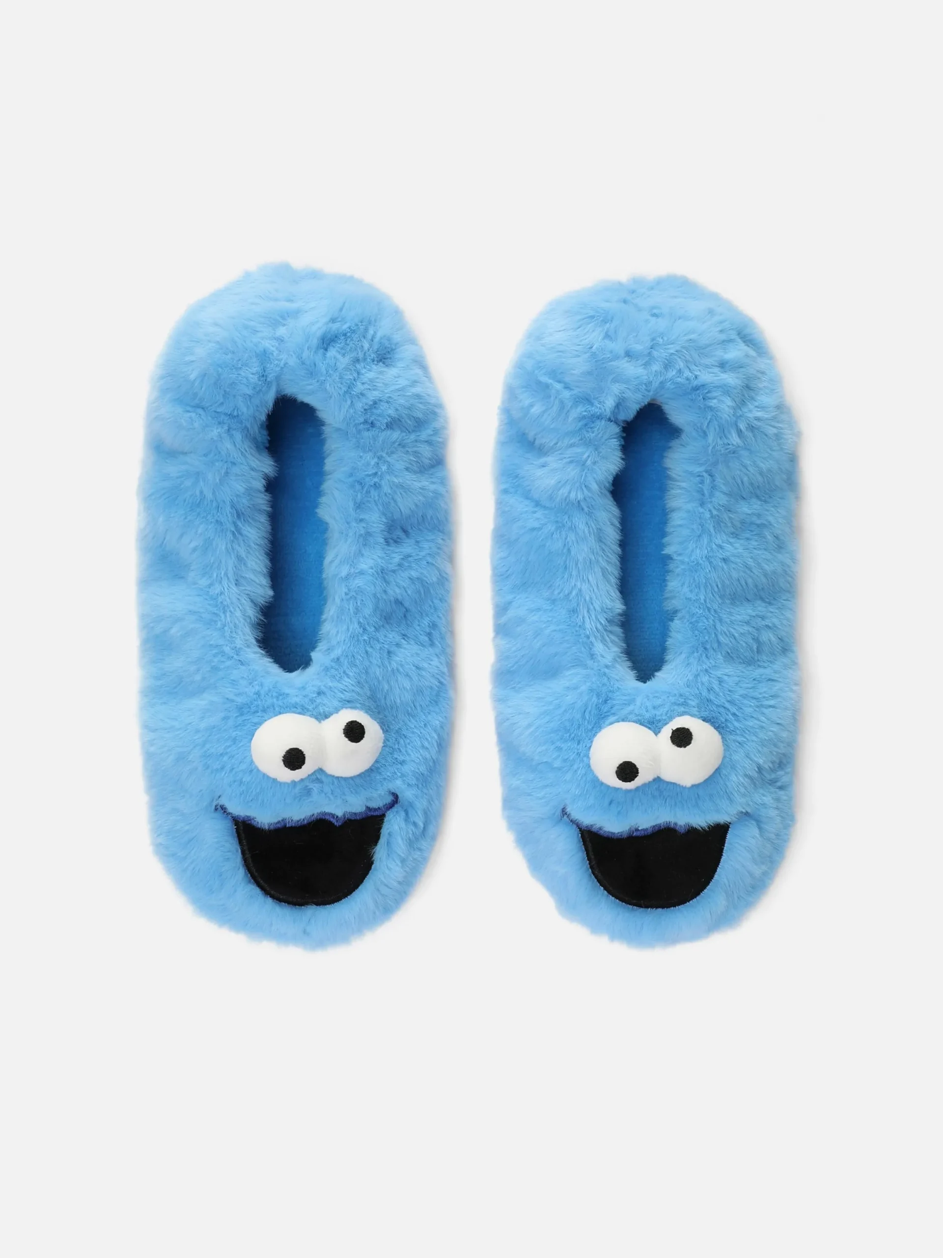 Socken|Primark „Sesamstraße Krümelmonster“ Haussocken Blau