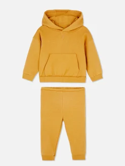 Sets Und Outfits|Primark Set Aus Hoodie Und Jogginghose Zum Kombinieren Senffarben
