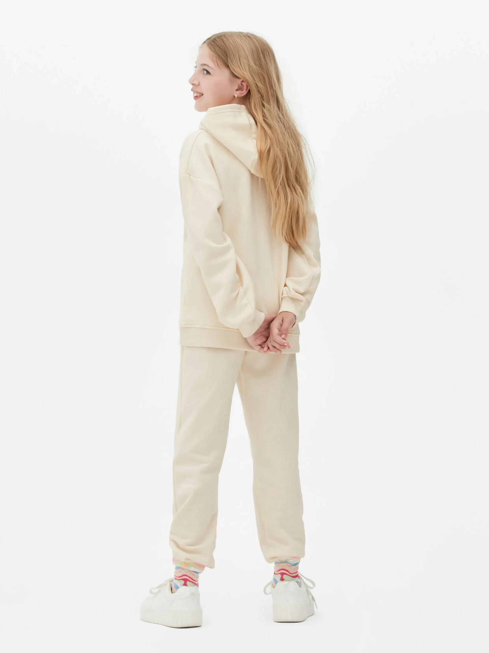 Sets Und Outfits|Primark Set Aus Hoodie Und Jogginghose Zum Kombinieren Ecrufarben