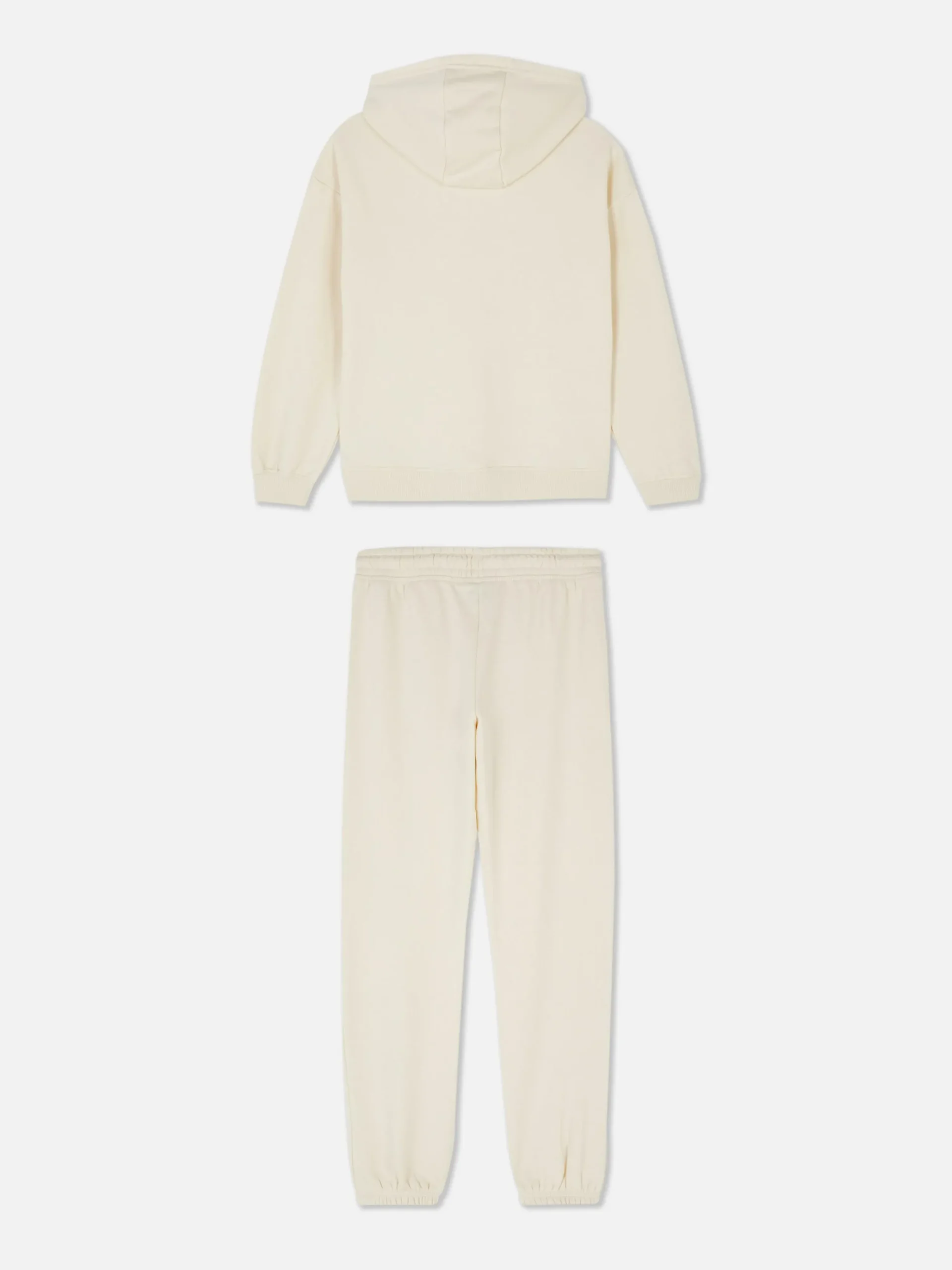 Sets Und Outfits|Primark Set Aus Hoodie Und Jogginghose Zum Kombinieren Ecrufarben
