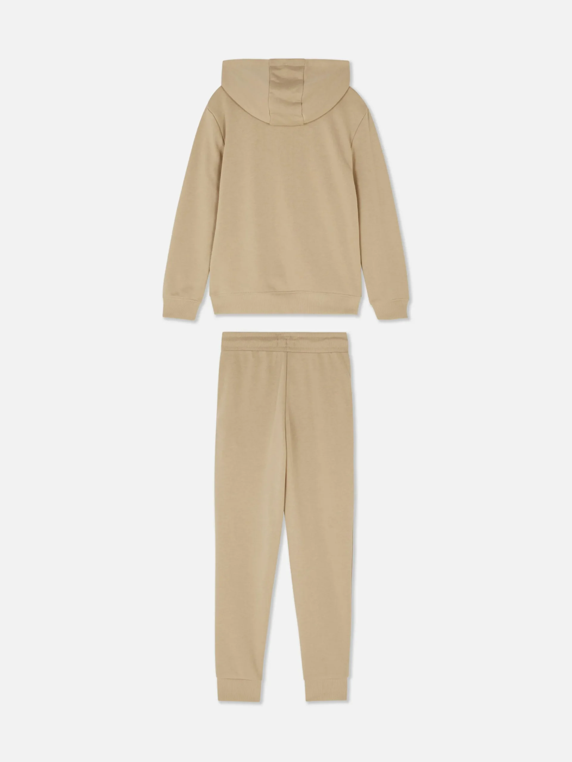 Sets Und Outfits|Primark Set Aus Hoodie Und Jogginghose Zum Kombinieren Steinfarben