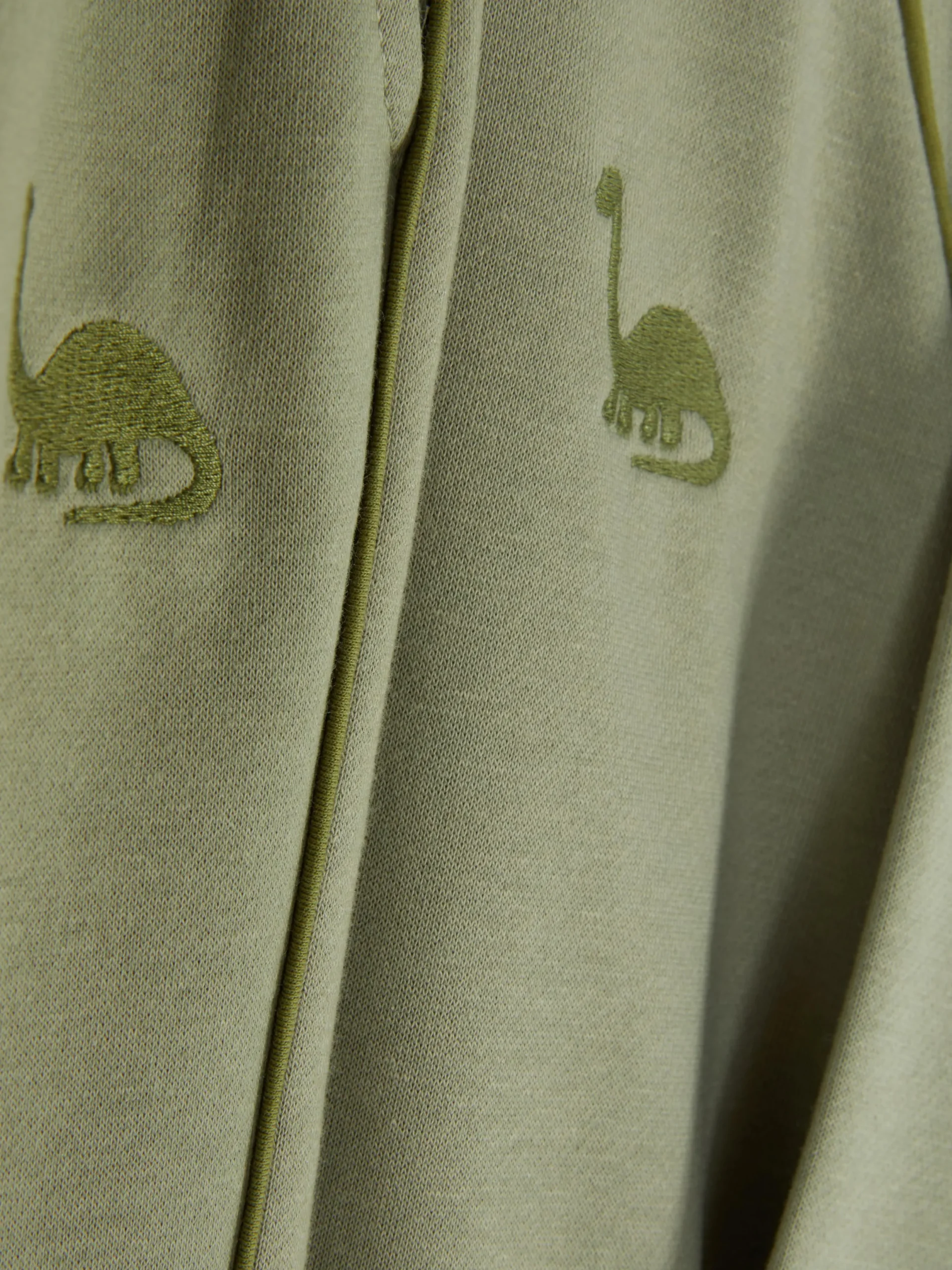 Sets Und Outfits|Primark Set Aus Sweatshirt Und Jogginghose Im Dinosaurier-Design Khakifarben