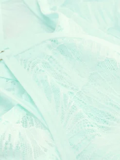 Dessous-Sets|Primark Set Mit Ungefüttertem Spitzen-BH Und G-String Mintgrün