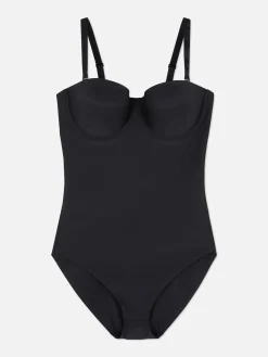 Shapewear|Primark Shapewear-Body Aus Lycra Mit Körbchen Schwarz