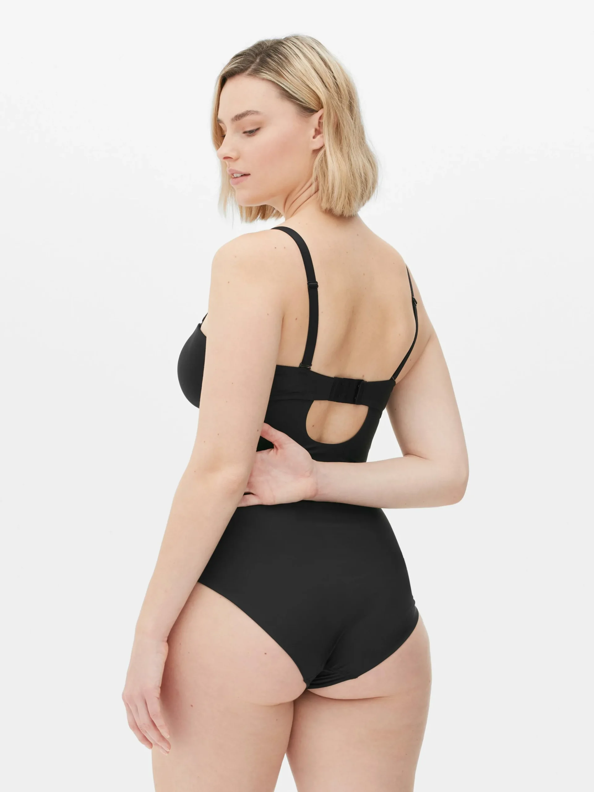 Shapewear|Primark Shapewear-Body Aus Lycra Mit Körbchen Schwarz