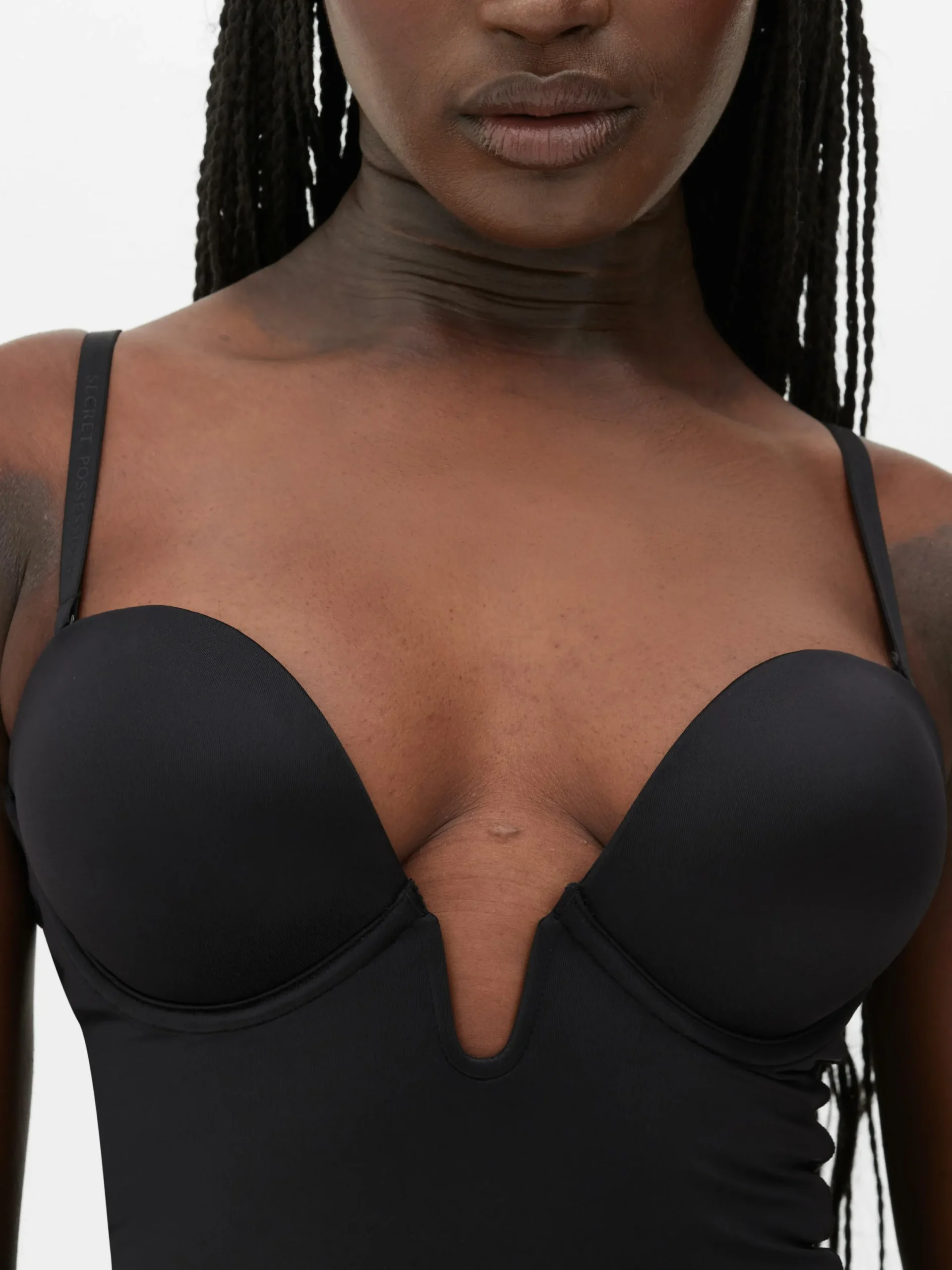 Shapewear|Primark Shapewear-Body Mit Körbchen Und Tiefem Ausschnitt Schwarz