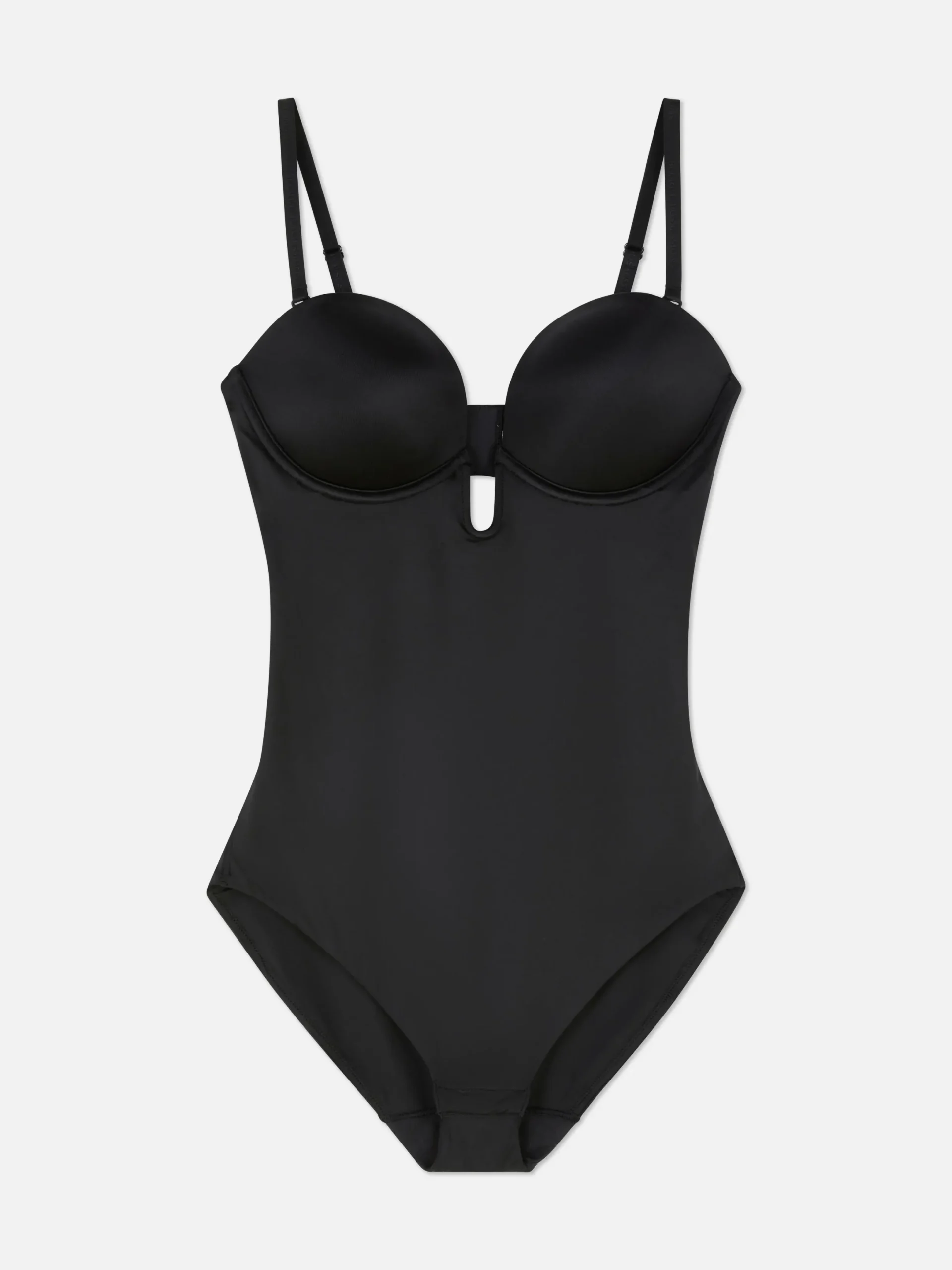 Shapewear|Primark Shapewear-Body Mit Körbchen Und Tiefem Ausschnitt Schwarz
