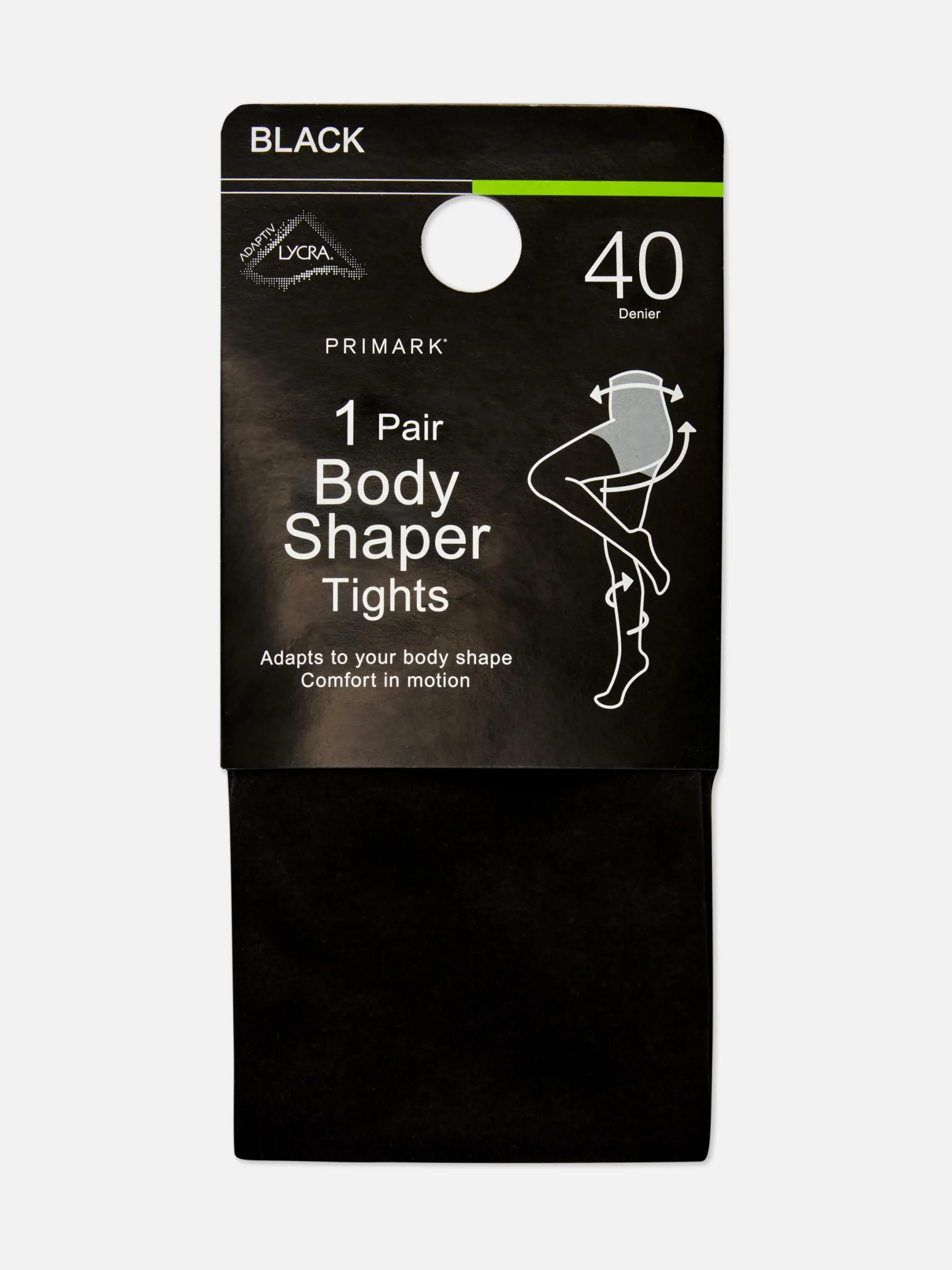 Strumpfhosen|Shapewear|Primark Shapewear-Strumpfhose Mit Stützfunktion, 40 Den Schwarz