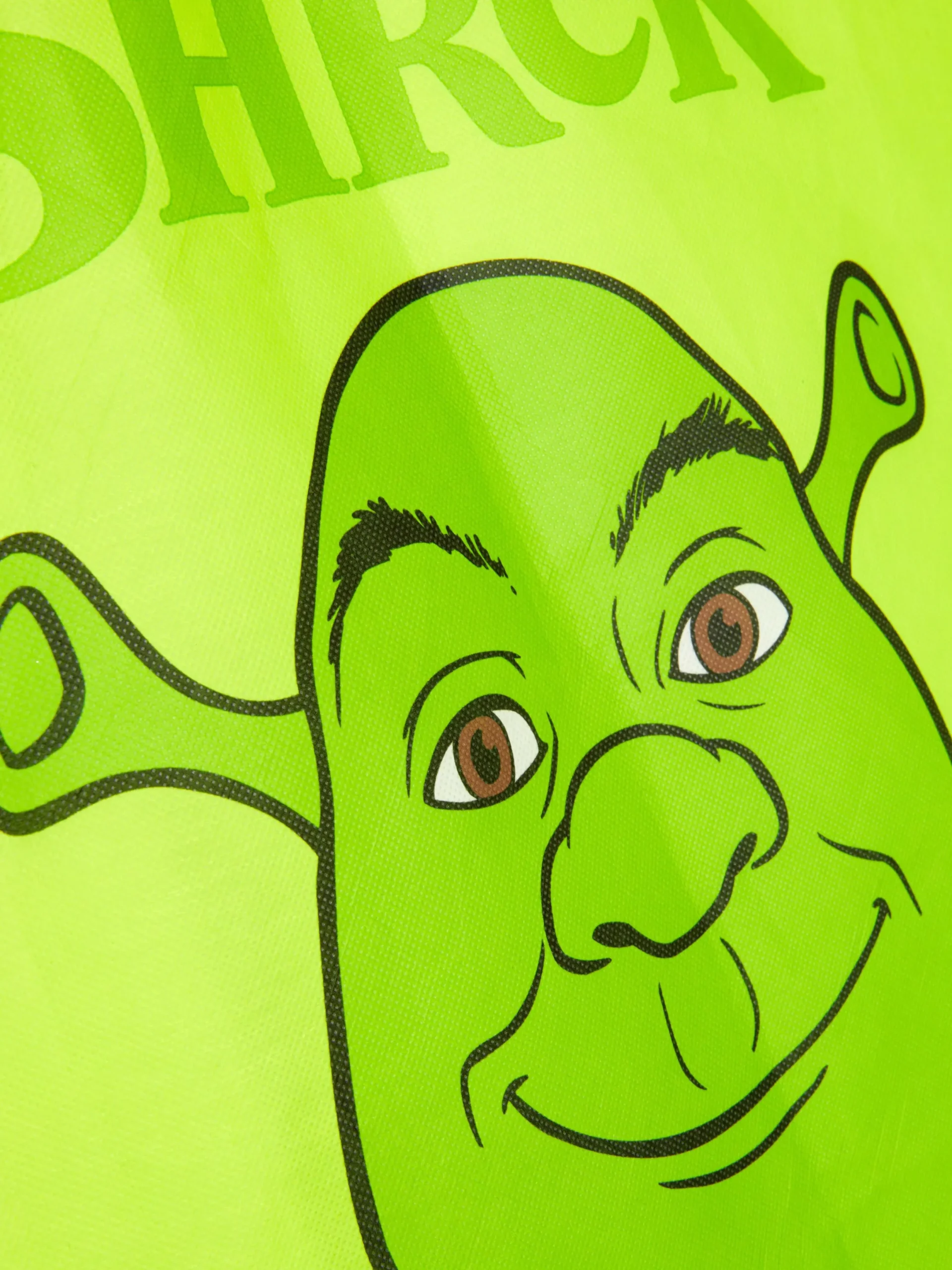 Reiseaccessoires|Primark „Shrek“ XL-Tragetasche Grün