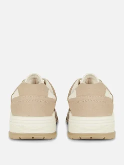 Sneakers|Primark Skater-Sneaker Mit Dicker Sohle Und Einsätzen Braun