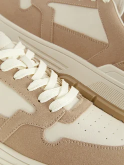 Sneakers|Primark Skater-Sneaker Mit Dicker Sohle Und Einsätzen Braun