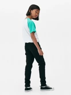 Jeans|Primark Skinny Jeans Aus Twill Schwarz