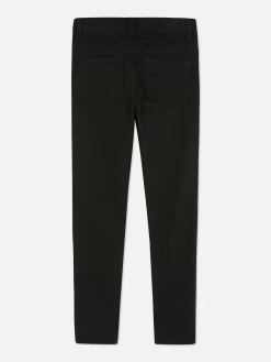 Jeans|Primark Skinny Jeans Aus Twill Schwarz