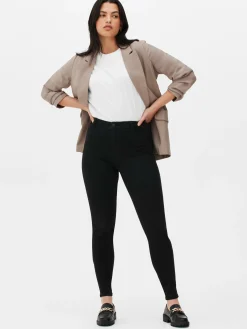 Denim|Jeans|Primark Skinny Jeans Mit Stretch Schwarz