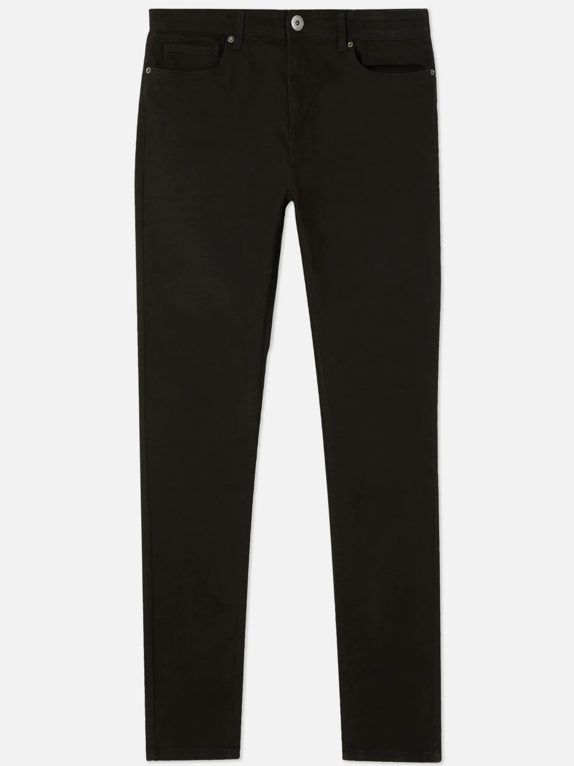Jeans|Primark Skinny Twill-Jeans Schwarz