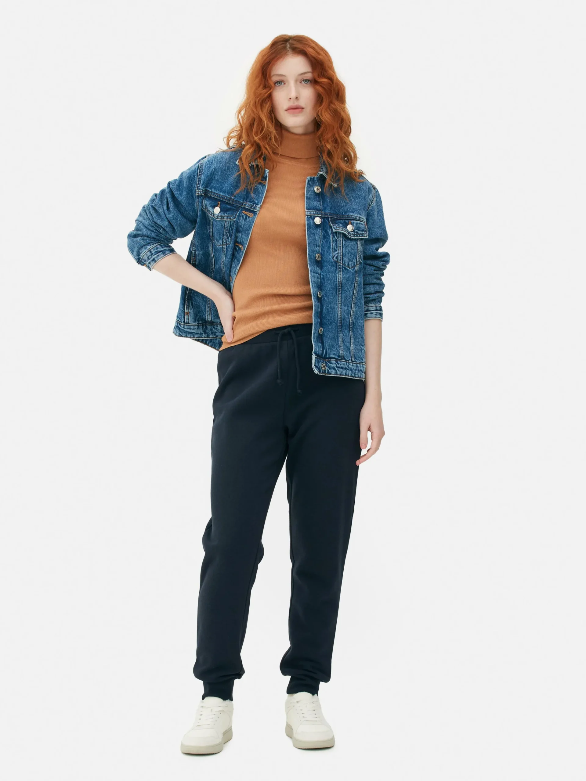 Jogginghosen|Primark Skinny-Fit-Jogginghose Marineblau
