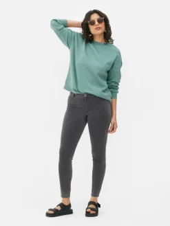 Jeans|Primark Skinny-Jeans Mit Stretch Grau